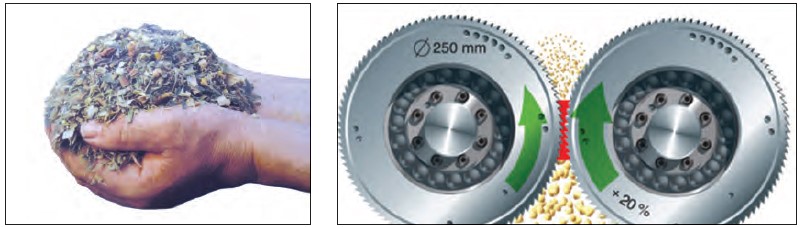 Cob crusher rollers and its effect on cob seeds