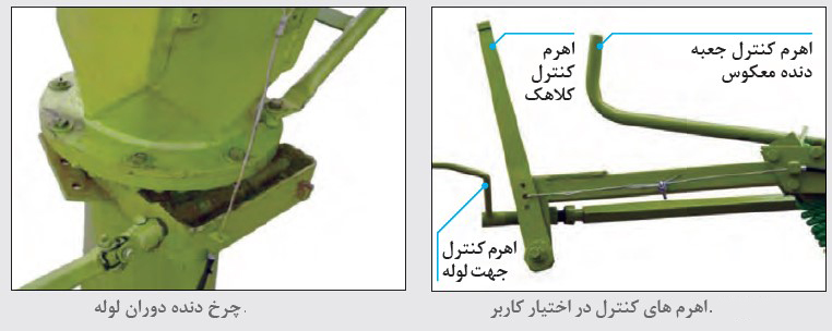 تنظیم لوله تخلیه چاپر