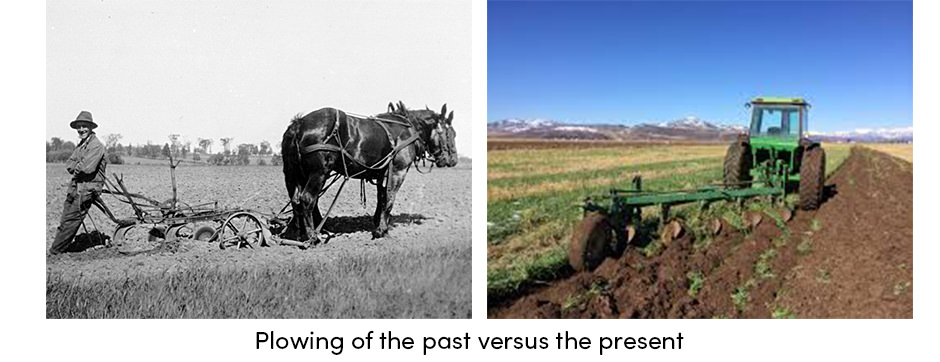 Modern plow