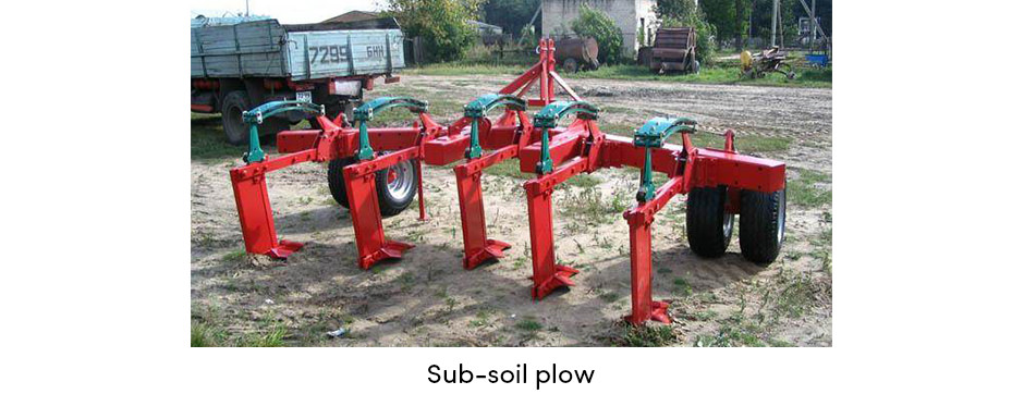 Sub-soil plow