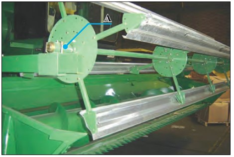 Adjusting the position of the carousel propeller