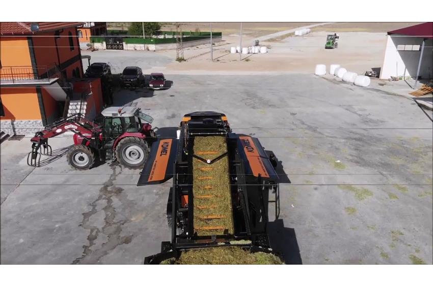 Fodder silage - fodder packaging - fodder corn silage machine - corn fodder packaging machine