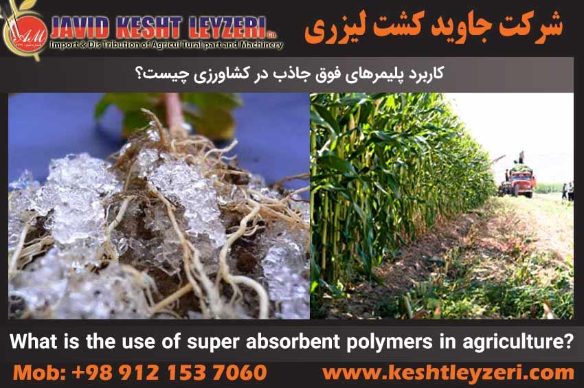 What is the use of super absorbent polymers in agriculture?